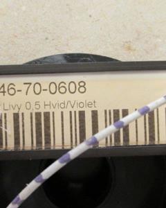 Cable Livy 0.5 White/Violet